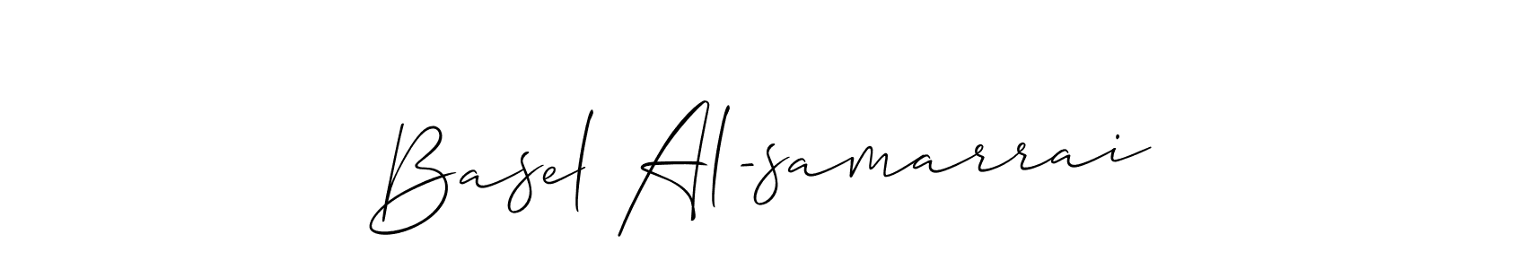 It looks lik you need a new signature style for name Basel Al-samarrai. Design unique handwritten (Allison_Script) signature with our free signature maker in just a few clicks. Basel Al-samarrai signature style 2 images and pictures png