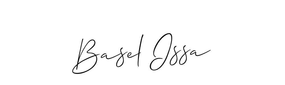 Make a short Basel Issa signature style. Manage your documents anywhere anytime using Allison_Script. Create and add eSignatures, submit forms, share and send files easily. Basel Issa signature style 2 images and pictures png