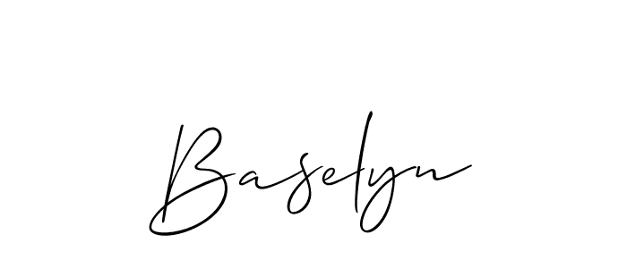 Similarly Allison_Script is the best handwritten signature design. Signature creator online .You can use it as an online autograph creator for name Baselyn. Baselyn signature style 2 images and pictures png