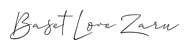How to make Baset Love Zaru signature? Allison_Script is a professional autograph style. Create handwritten signature for Baset Love Zaru name. Baset Love Zaru signature style 2 images and pictures png