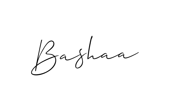 Best and Professional Signature Style for Bashaa. Allison_Script Best Signature Style Collection. Bashaa signature style 2 images and pictures png