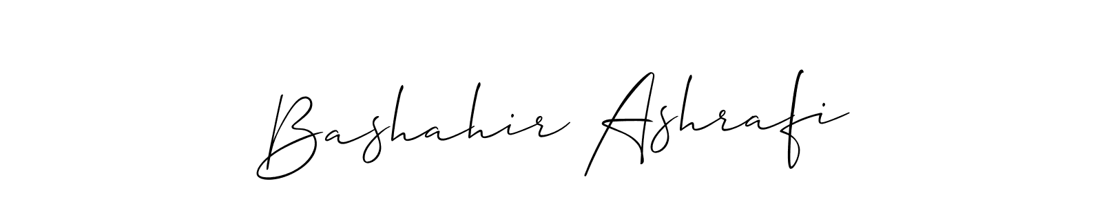This is the best signature style for the Bashahir Ashrafi name. Also you like these signature font (Allison_Script). Mix name signature. Bashahir Ashrafi signature style 2 images and pictures png