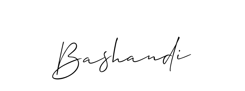 Allison_Script is a professional signature style that is perfect for those who want to add a touch of class to their signature. It is also a great choice for those who want to make their signature more unique. Get Bashandi name to fancy signature for free. Bashandi signature style 2 images and pictures png