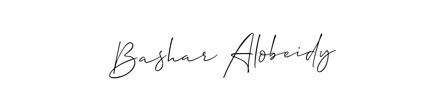 Once you've used our free online signature maker to create your best signature Allison_Script style, it's time to enjoy all of the benefits that Bashar Alobeidy name signing documents. Bashar Alobeidy signature style 2 images and pictures png