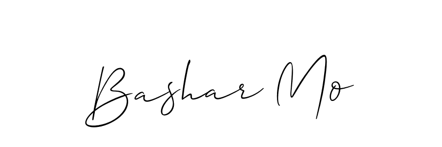 Allison_Script is a professional signature style that is perfect for those who want to add a touch of class to their signature. It is also a great choice for those who want to make their signature more unique. Get Bashar Mo name to fancy signature for free. Bashar Mo signature style 2 images and pictures png