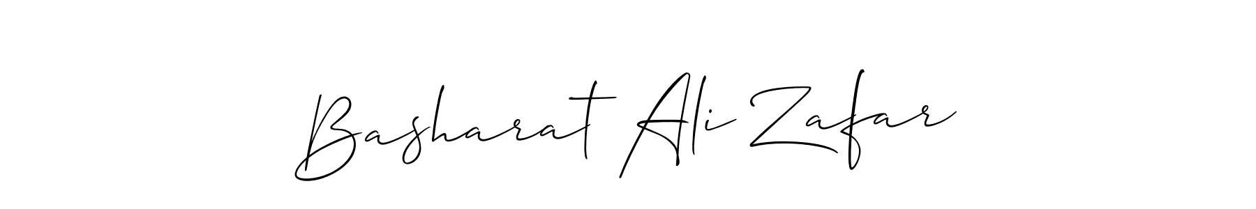 Make a beautiful signature design for name Basharat Ali Zafar. Use this online signature maker to create a handwritten signature for free. Basharat Ali Zafar signature style 2 images and pictures png