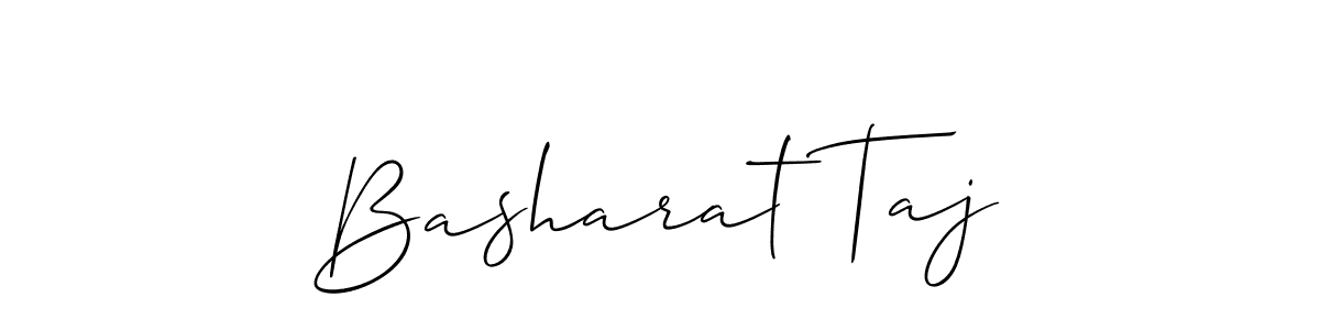 How to Draw Basharat Taj signature style? Allison_Script is a latest design signature styles for name Basharat Taj. Basharat Taj signature style 2 images and pictures png