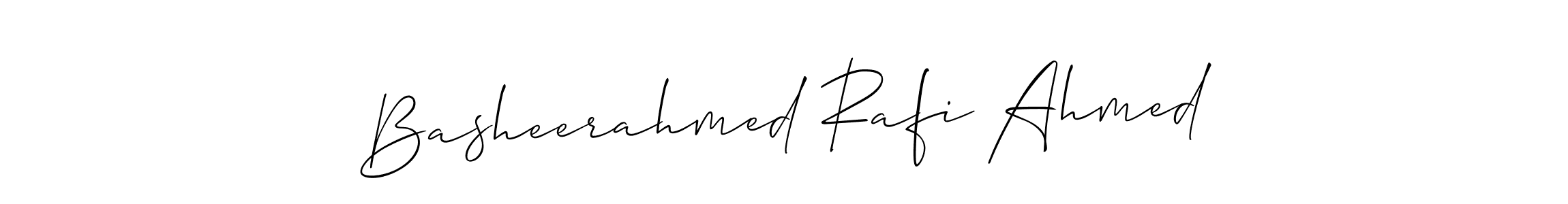 Basheerahmed Rafi Ahmed stylish signature style. Best Handwritten Sign (Allison_Script) for my name. Handwritten Signature Collection Ideas for my name Basheerahmed Rafi Ahmed. Basheerahmed Rafi Ahmed signature style 2 images and pictures png