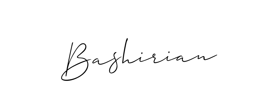 Make a beautiful signature design for name Bashirian. Use this online signature maker to create a handwritten signature for free. Bashirian signature style 2 images and pictures png