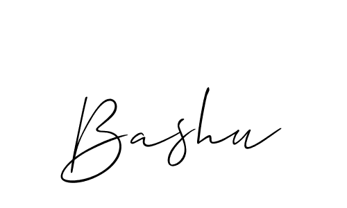 How to Draw Bashu signature style? Allison_Script is a latest design signature styles for name Bashu. Bashu signature style 2 images and pictures png