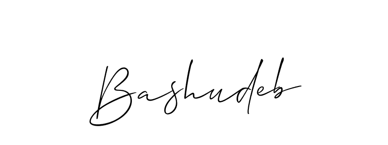 Create a beautiful signature design for name Bashudeb. With this signature (Allison_Script) fonts, you can make a handwritten signature for free. Bashudeb signature style 2 images and pictures png