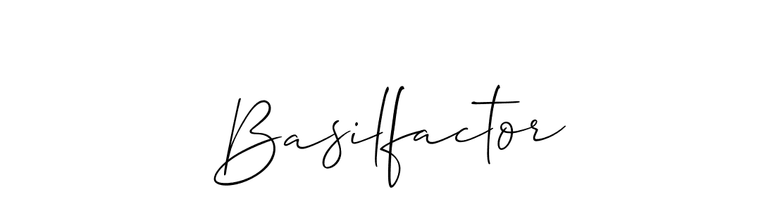 Also You can easily find your signature by using the search form. We will create Basilfactor name handwritten signature images for you free of cost using Allison_Script sign style. Basilfactor signature style 2 images and pictures png