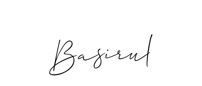 Also we have Basirul name is the best signature style. Create professional handwritten signature collection using Allison_Script autograph style. Basirul signature style 2 images and pictures png