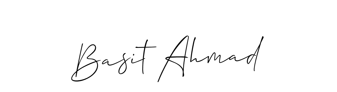Also You can easily find your signature by using the search form. We will create Basit Ahmad name handwritten signature images for you free of cost using Allison_Script sign style. Basit Ahmad signature style 2 images and pictures png