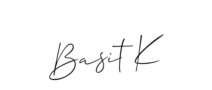 This is the best signature style for the Basit K name. Also you like these signature font (Allison_Script). Mix name signature. Basit K signature style 2 images and pictures png