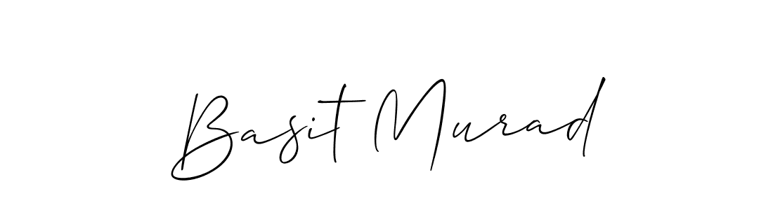 if you are searching for the best signature style for your name Basit Murad. so please give up your signature search. here we have designed multiple signature styles  using Allison_Script. Basit Murad signature style 2 images and pictures png