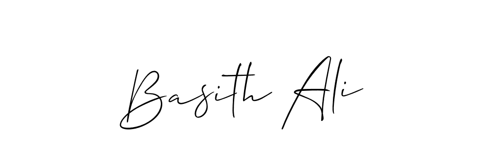 if you are searching for the best signature style for your name Basith Ali. so please give up your signature search. here we have designed multiple signature styles  using Allison_Script. Basith Ali signature style 2 images and pictures png