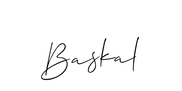 Similarly Allison_Script is the best handwritten signature design. Signature creator online .You can use it as an online autograph creator for name Baskal. Baskal signature style 2 images and pictures png