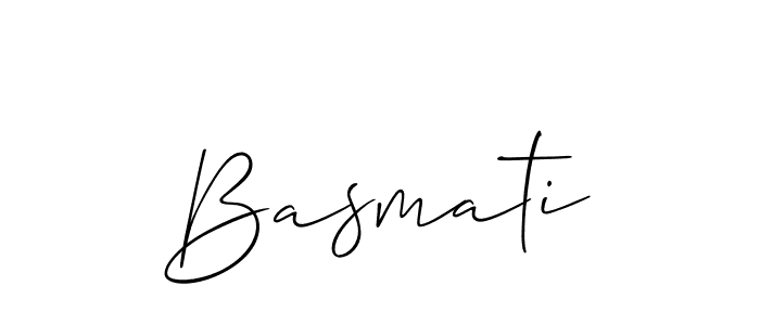 You should practise on your own different ways (Allison_Script) to write your name (Basmati) in signature. don't let someone else do it for you. Basmati signature style 2 images and pictures png