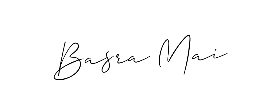 Best and Professional Signature Style for Basra Mai. Allison_Script Best Signature Style Collection. Basra Mai signature style 2 images and pictures png