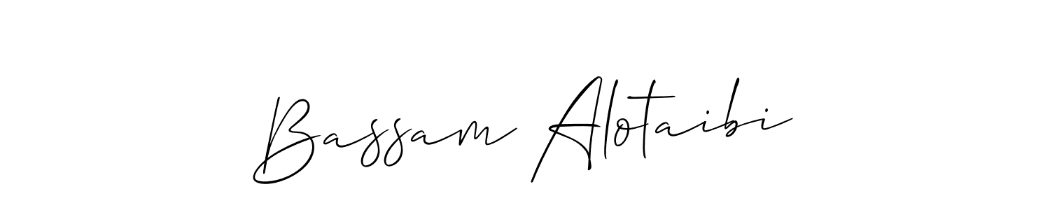Similarly Allison_Script is the best handwritten signature design. Signature creator online .You can use it as an online autograph creator for name Bassam Alotaibi. Bassam Alotaibi signature style 2 images and pictures png