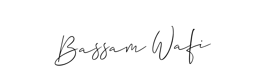 Check out images of Autograph of Bassam Wafi name. Actor Bassam Wafi Signature Style. Allison_Script is a professional sign style online. Bassam Wafi signature style 2 images and pictures png