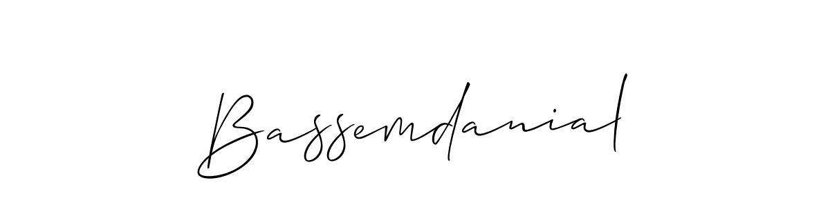 Also You can easily find your signature by using the search form. We will create Bassemdanial name handwritten signature images for you free of cost using Allison_Script sign style. Bassemdanial signature style 2 images and pictures png