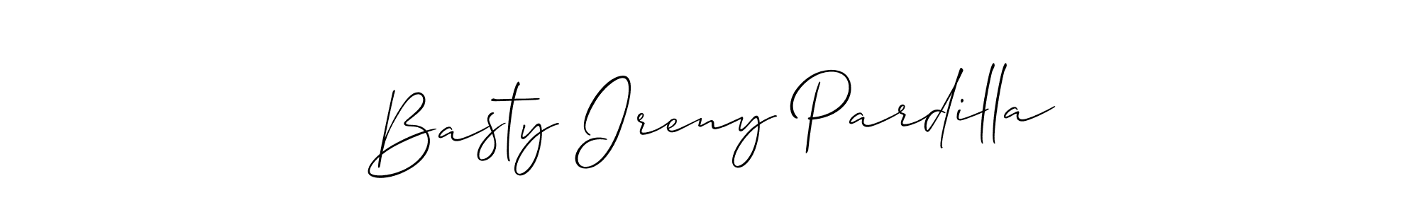 Once you've used our free online signature maker to create your best signature Allison_Script style, it's time to enjoy all of the benefits that Basty Ireny Pardilla name signing documents. Basty Ireny Pardilla signature style 2 images and pictures png