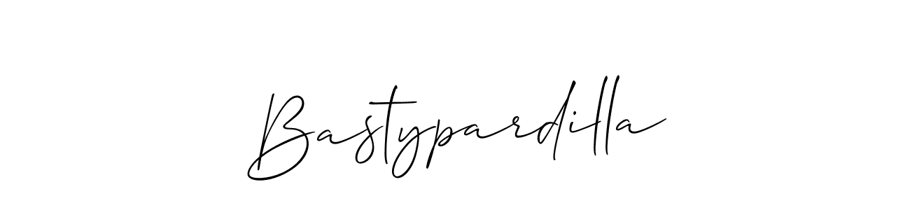Bastypardilla stylish signature style. Best Handwritten Sign (Allison_Script) for my name. Handwritten Signature Collection Ideas for my name Bastypardilla. Bastypardilla signature style 2 images and pictures png