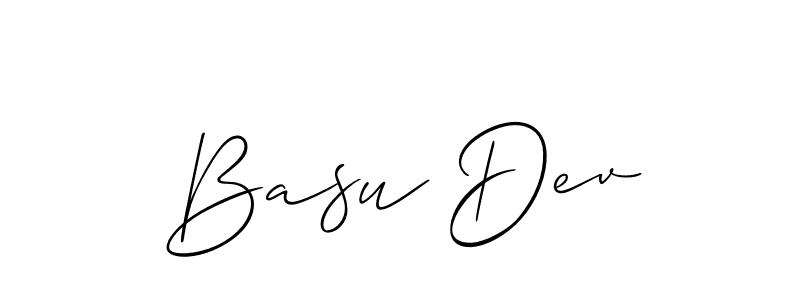 Best and Professional Signature Style for Basu Dev. Allison_Script Best Signature Style Collection. Basu Dev signature style 2 images and pictures png