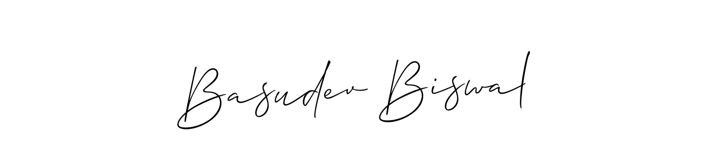Allison_Script is a professional signature style that is perfect for those who want to add a touch of class to their signature. It is also a great choice for those who want to make their signature more unique. Get Basudev Biswal name to fancy signature for free. Basudev Biswal signature style 2 images and pictures png