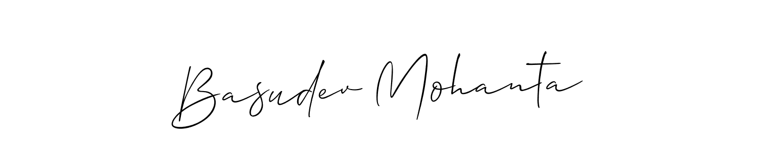 Make a short Basudev Mohanta signature style. Manage your documents anywhere anytime using Allison_Script. Create and add eSignatures, submit forms, share and send files easily. Basudev Mohanta signature style 2 images and pictures png