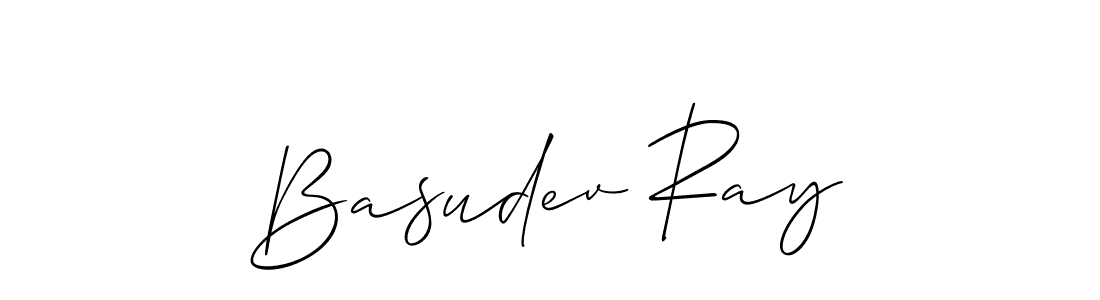 Make a beautiful signature design for name Basudev Ray. With this signature (Allison_Script) style, you can create a handwritten signature for free. Basudev Ray signature style 2 images and pictures png