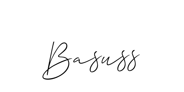 Also we have Basuss name is the best signature style. Create professional handwritten signature collection using Allison_Script autograph style. Basuss signature style 2 images and pictures png