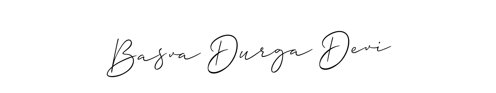 How to Draw Basva Durga Devi signature style? Allison_Script is a latest design signature styles for name Basva Durga Devi. Basva Durga Devi signature style 2 images and pictures png