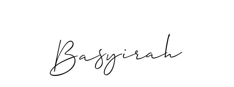 You can use this online signature creator to create a handwritten signature for the name Basyirah. This is the best online autograph maker. Basyirah signature style 2 images and pictures png