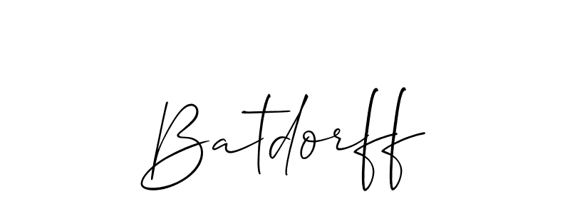 Here are the top 10 professional signature styles for the name Batdorff. These are the best autograph styles you can use for your name. Batdorff signature style 2 images and pictures png