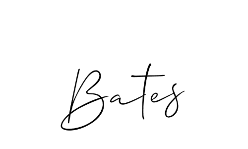 How to Draw Bates signature style? Allison_Script is a latest design signature styles for name Bates. Bates signature style 2 images and pictures png