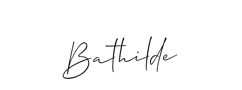 Also You can easily find your signature by using the search form. We will create Bathilde name handwritten signature images for you free of cost using Allison_Script sign style. Bathilde signature style 2 images and pictures png