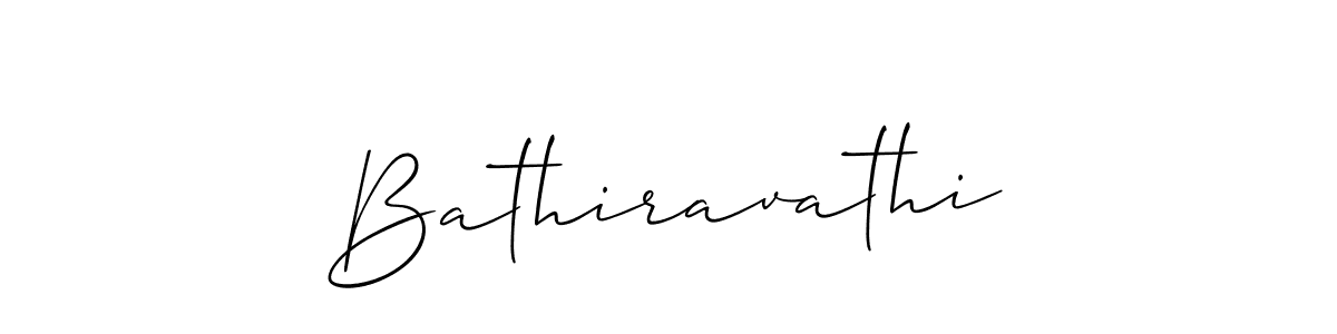 Bathiravathi stylish signature style. Best Handwritten Sign (Allison_Script) for my name. Handwritten Signature Collection Ideas for my name Bathiravathi. Bathiravathi signature style 2 images and pictures png