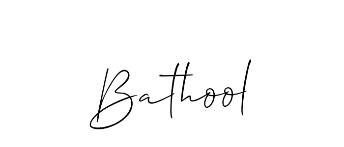 Once you've used our free online signature maker to create your best signature Allison_Script style, it's time to enjoy all of the benefits that Bathool name signing documents. Bathool signature style 2 images and pictures png