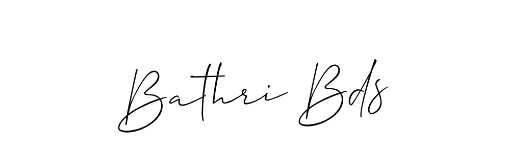 You can use this online signature creator to create a handwritten signature for the name Bathri Bds. This is the best online autograph maker. Bathri Bds signature style 2 images and pictures png