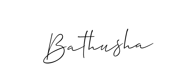 Also You can easily find your signature by using the search form. We will create Bathusha name handwritten signature images for you free of cost using Allison_Script sign style. Bathusha signature style 2 images and pictures png