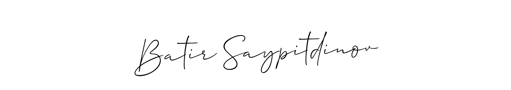 Check out images of Autograph of Batir Saypitdinov name. Actor Batir Saypitdinov Signature Style. Allison_Script is a professional sign style online. Batir Saypitdinov signature style 2 images and pictures png