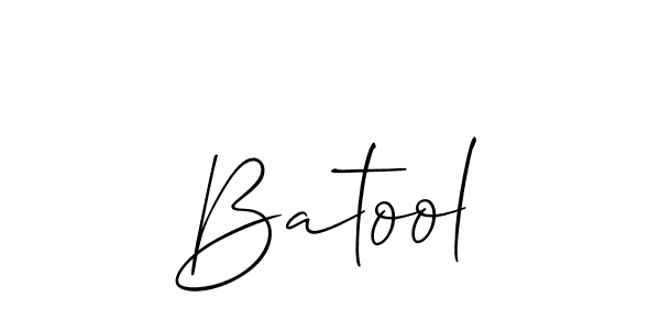 It looks lik you need a new signature style for name Batool. Design unique handwritten (Allison_Script) signature with our free signature maker in just a few clicks. Batool signature style 2 images and pictures png