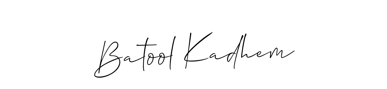 Once you've used our free online signature maker to create your best signature Allison_Script style, it's time to enjoy all of the benefits that Batool Kadhem name signing documents. Batool Kadhem signature style 2 images and pictures png