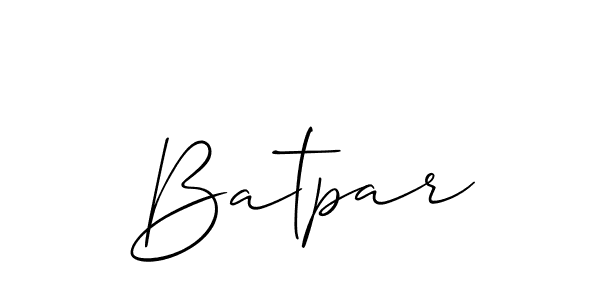 Check out images of Autograph of Batpar name. Actor Batpar Signature Style. Allison_Script is a professional sign style online. Batpar signature style 2 images and pictures png