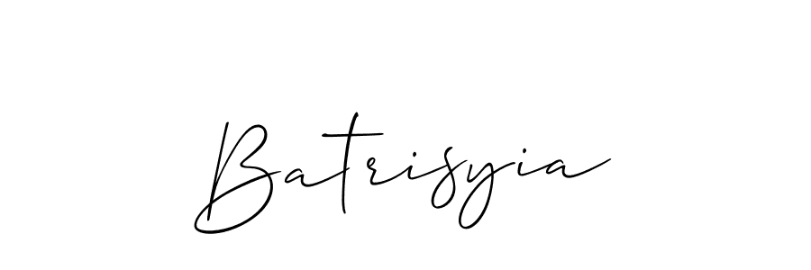 This is the best signature style for the Batrisyia name. Also you like these signature font (Allison_Script). Mix name signature. Batrisyia signature style 2 images and pictures png
