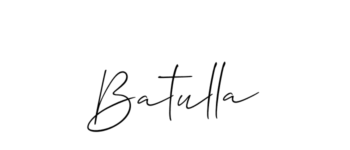 It looks lik you need a new signature style for name Batulla. Design unique handwritten (Allison_Script) signature with our free signature maker in just a few clicks. Batulla signature style 2 images and pictures png