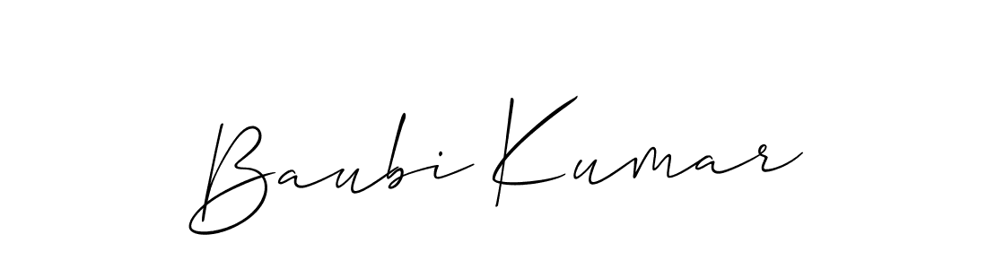 Best and Professional Signature Style for Baubi Kumar. Allison_Script Best Signature Style Collection. Baubi Kumar signature style 2 images and pictures png